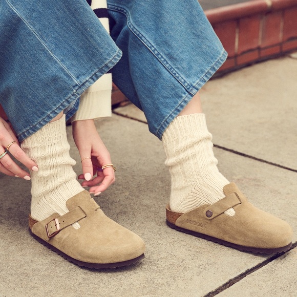 Birkenstock Boston | Taupe | Size 36 - Narrow - Picture 3 of 16